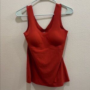 Knix Terracotta Evolution Tank Built In Bra Shapewear Luxe LiftTank Top size M